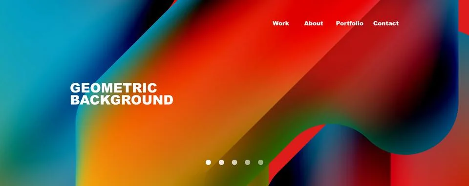 Composition of trendy minimalist geometric elements abstract background. Vector イラスト素材