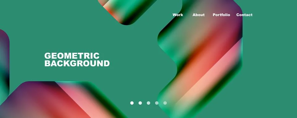 Composition of trendy minimalist geometric elements abstract background. Vector イラスト素材