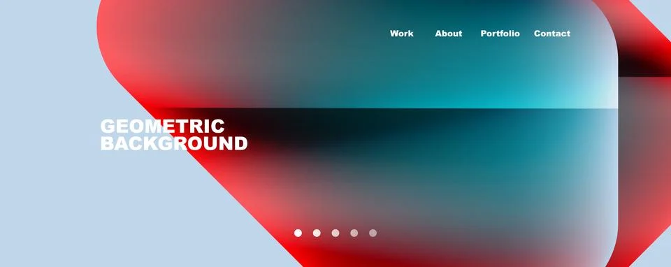 Composition of trendy minimalist geometric elements abstract background. Vector Stock Illustration