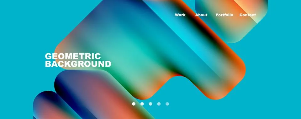 Composition of trendy minimalist geometric elements abstract background. Vector Stock Illustration