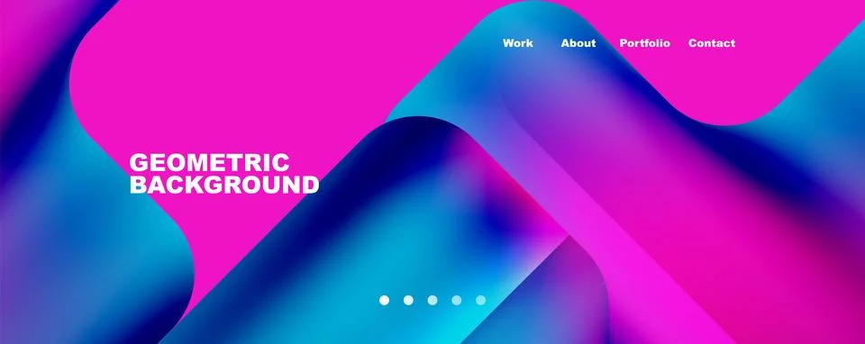 Composition of trendy minimalist geometric elements abstract background. Vector 스톡 일러스트