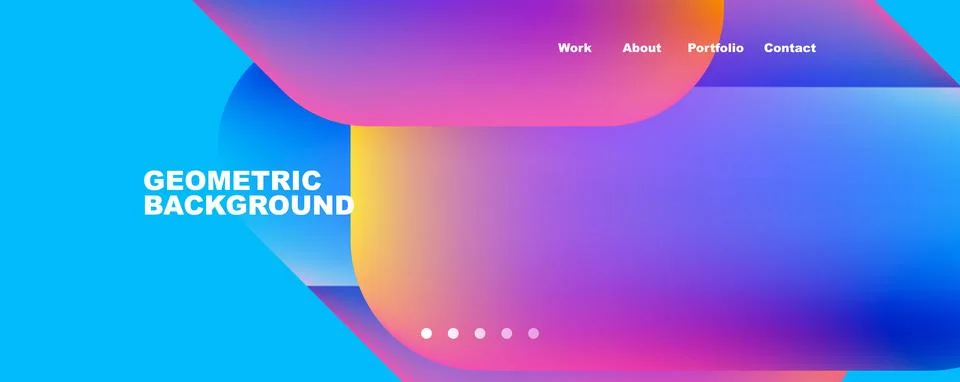 Composition of trendy minimalist geometric elements abstract background. Vector イラスト素材