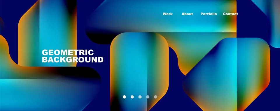 Composition of trendy minimalist geometric elements abstract background. Vector Stock Illustration