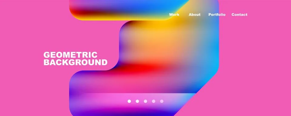 Composition of trendy minimalist geometric elements abstract background. Vector 스톡 일러스트