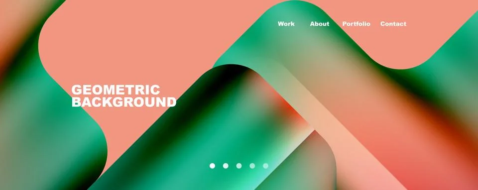 Composition of trendy minimalist geometric elements abstract background. Vector Stock Illustration