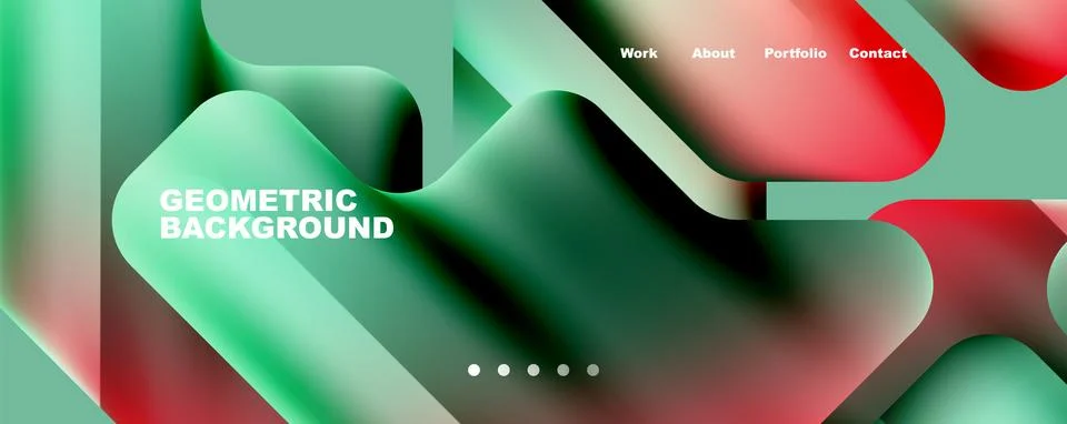 Composition of trendy minimalist geometric elements abstract background. Vector イラスト素材