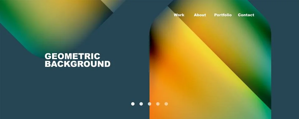 Composition of trendy minimalist geometric elements abstract background. Vector Stock Illustration