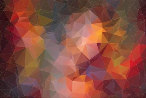Composition with triangles geometric shapes Illustrazione stock