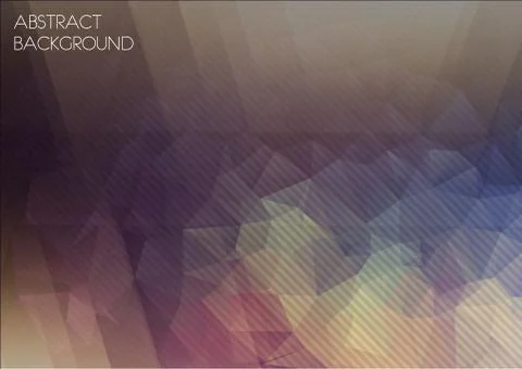 Composition with triangles geometric shapes Stock Illustration