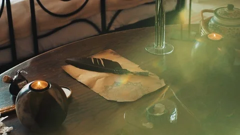 Composition Of Two Wedding Rings. Stock-Footage 108593628