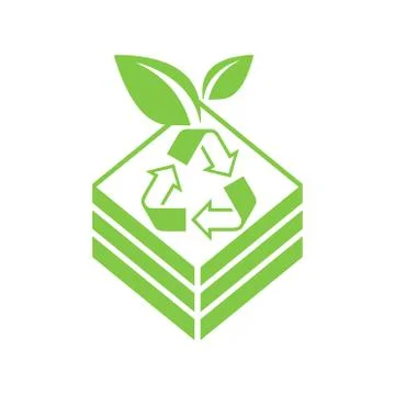 Compost bin - container for organic fertilizer Stock Illustration