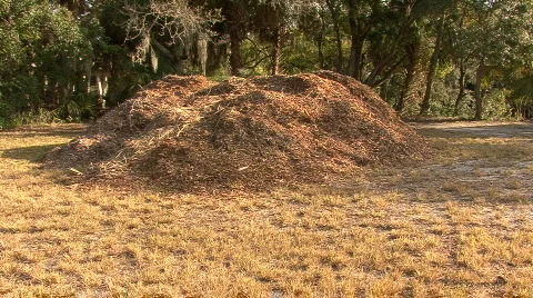 Compost Heap Stock Footage