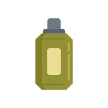 Compost liquid icon flat isolated Stock Illustration