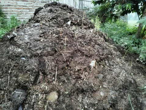 Compost pile Stock Photos
