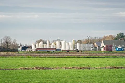 Compost Processing Plant Stock Photos