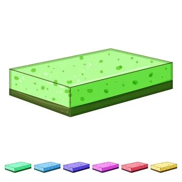 Compostable biodegradable kitchen sponge cartoon vector graphic 스톡 일러스트