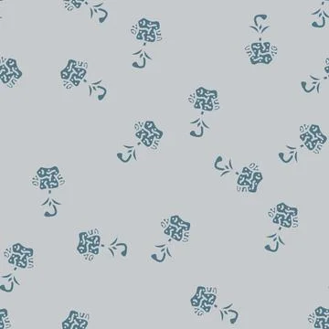 Compostable packaging glyph vector seamless pattern Stock Illustration