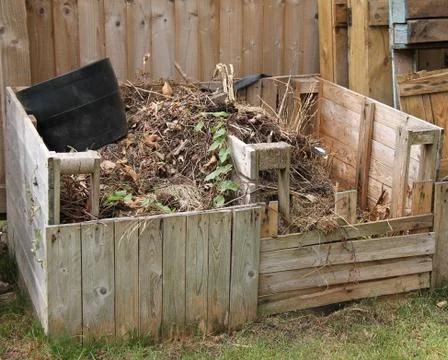 Composting Bin. Stock Photos