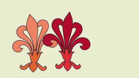 Compound decorative geometrical object animation with transitions. Видео 270745163