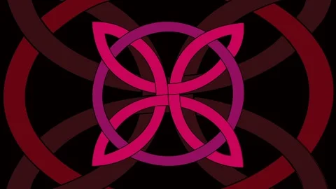 Compound geometrical objects animation with several transitions. Stock Footage 269136374