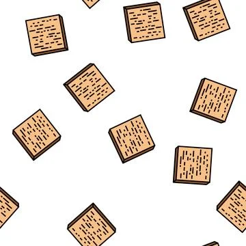 Compreg timbers vector seamless pattern Stock Illustration
