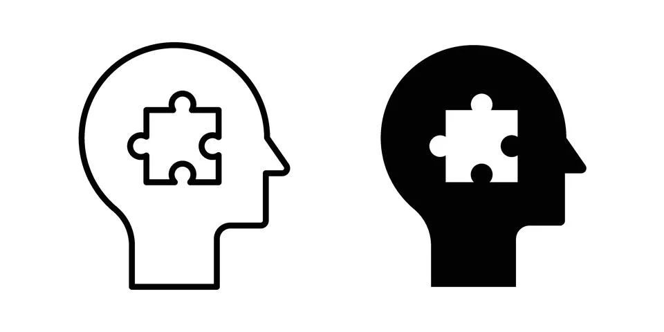 Comprehension icon for web projects Stock Illustration