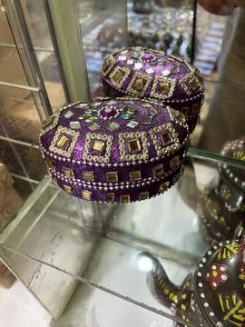A Comprehensive Collection of Handcrafted Pakistani Goods from Peshawar Bazaa Stock Photos