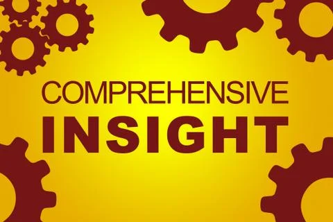 Comprehensive Insight concept Illustrazione stock