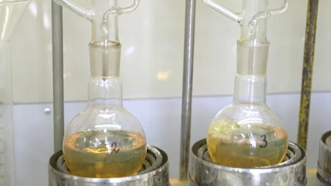 Comprehensive Laboratory Equipment Designed Specifically for Chemistry Video stock 300489747