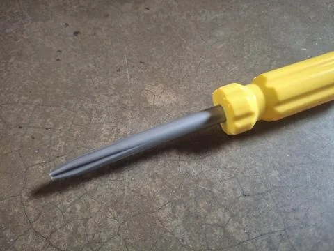 Comprehensive tool kit includes screwdriver, clamp, hammer, and more, Stock Photos