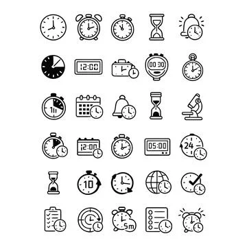 Comprehensive Urology and Renal System Icon Set Stock-Illustration