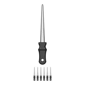 Compress file tool cartoon vector graphic Stock Illustration