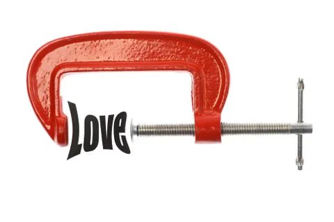 Compress our love Stock Illustration