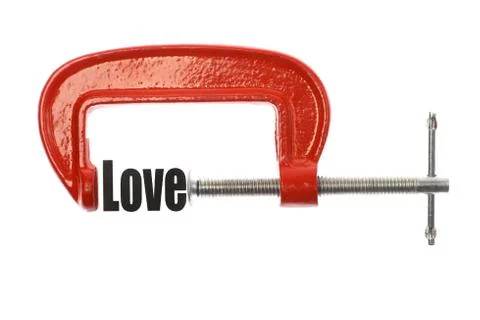 Compress our love Stock Illustration