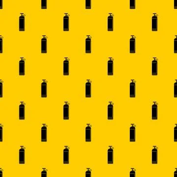 Compressed gas container pattern vector Illustrazione stock
