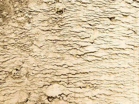 Compressed sand texture on a construction site. Useful as background of bump Stock Illustration