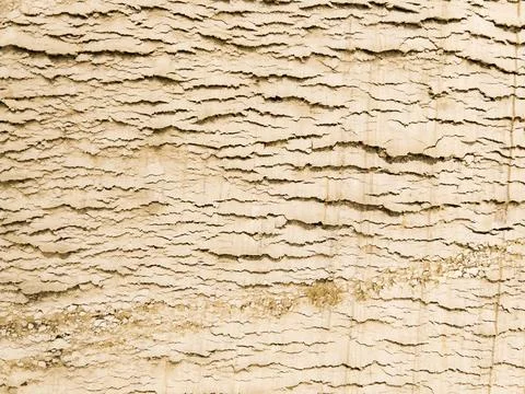 Compressed sand texture on a construction site. Useful as background of bump Stock Illustration