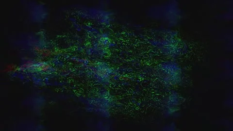 Compressed Video Artifact Loop Wide Stock Footage 331085335