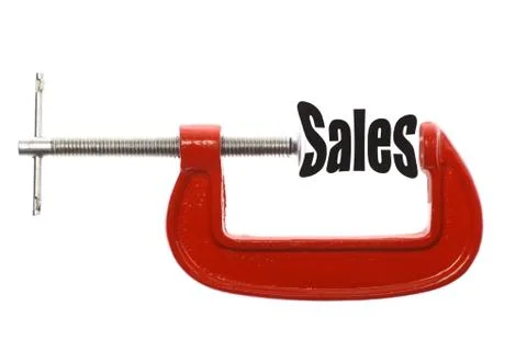 Compressing sales Stock Illustration
