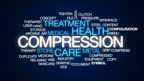 Compression animated word cloud, text design animation. 스톡 동영상 76503334