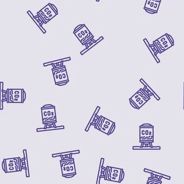 Compression carbon line vector seamless pattern Illustrazione stock