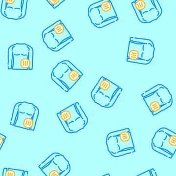 Compression clothing vector seamless pattern 스톡 일러스트