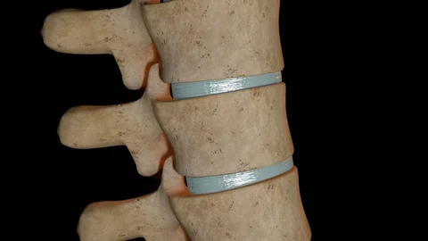 Compression Fracture Of The Vertebra 動画素材 122271988