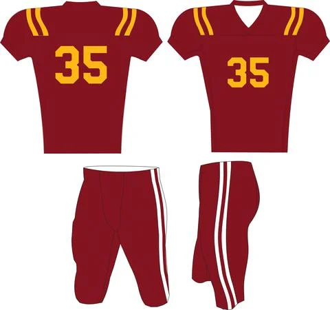 Compression Jersey and Pant Vectors Stock Illustration