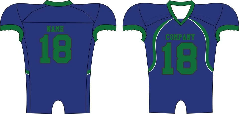 Compression Jersey Mock ups Vectors Stock Illustration