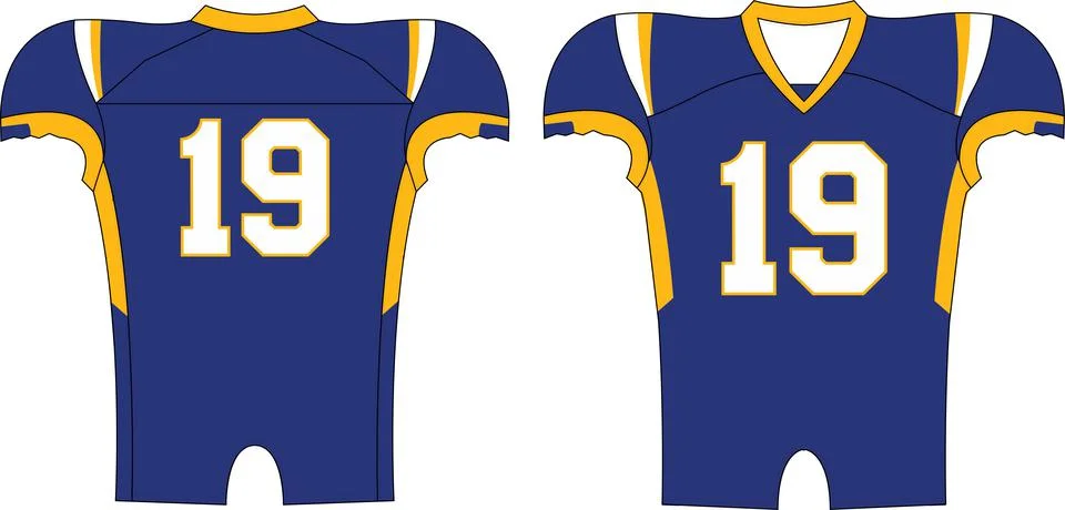 Compression Jersey Mock ups Vectors Stock Illustration