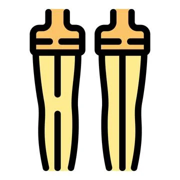 Compression stocking reducing varicose veins symptoms Illustrazione stock