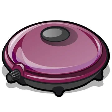 Compressor for aquarium isolated on white background. Vector cartoon close-up Stock Illustration