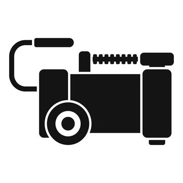 Compressor engine icon simple vector. Air machine イラスト素材