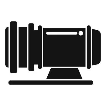 Compressor equipment icon simple vector. Air machine Ilustração Stock